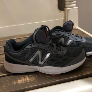 New Balance Grey with red NWOT